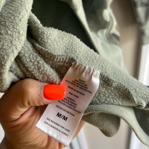 Mens camouflage champion hoodie size M - Picture 4 of 4